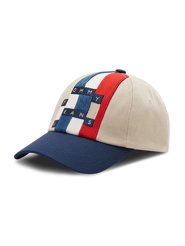 Tommy Jeans Tommy Jeans Шапка с козирка Heritage AM0AM08993 Бежов