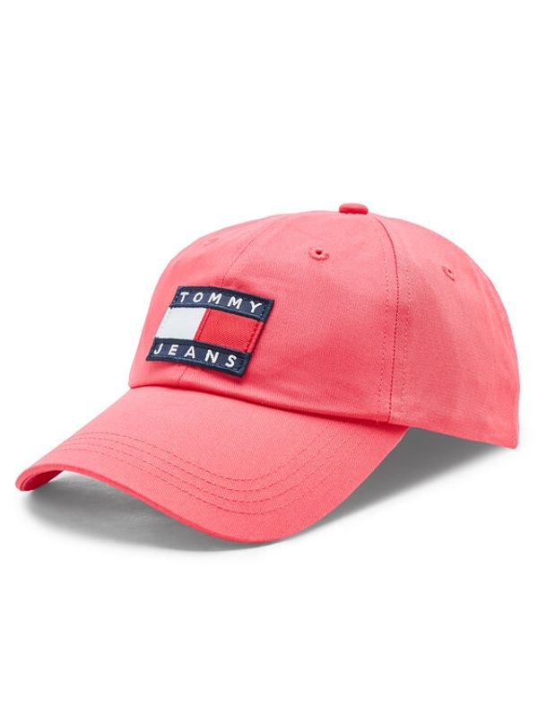 Tommy Jeans Tommy Jeans Шапка с козирка Heritage AW0AW14601 Розов