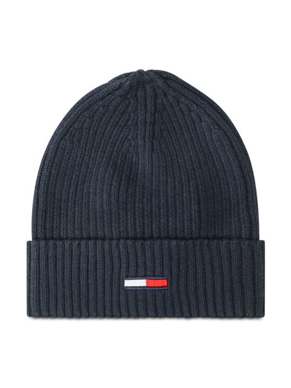 Tommy Jeans Tommy Jeans Шапка Tjm Flag Rib Beanie AM0AM10390 Тъмносин