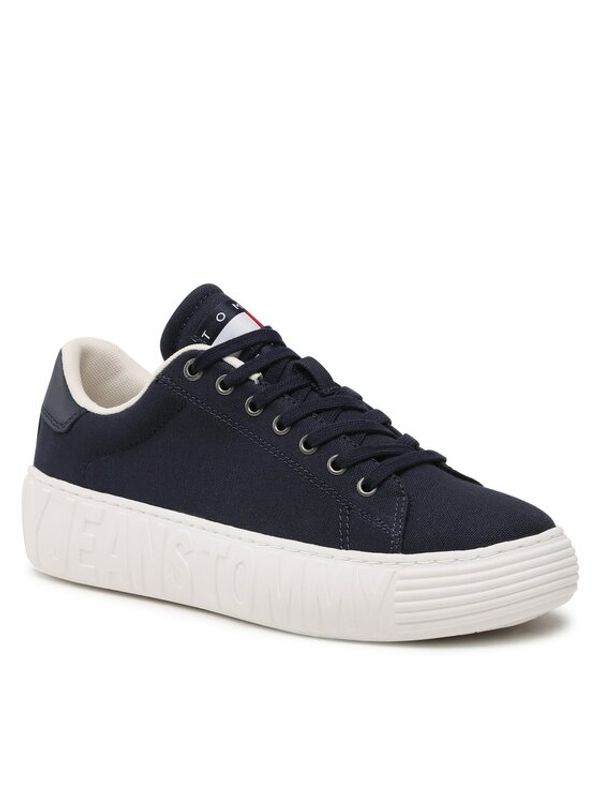 Tommy Jeans Tommy Jeans Сникърси Canvas Outsole EM0EM01160 Тъмносин