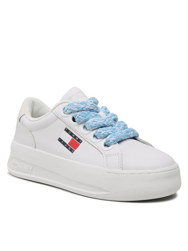 Tommy Jeans Tommy Jeans Сникърси City Flatform EN0EN02117 Бял