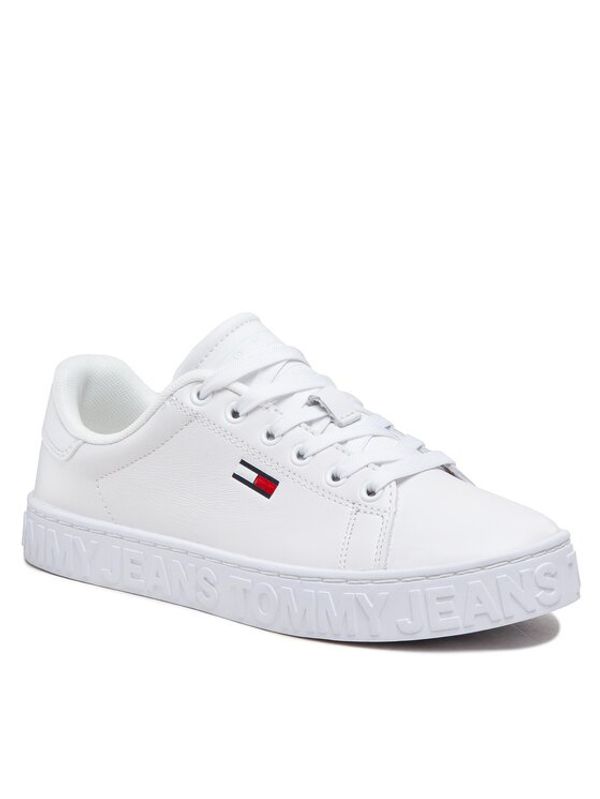 Tommy Jeans Tommy Jeans Сникърси Cool Tommy Jeans Sneaker Ess EN0EN02042 Бял