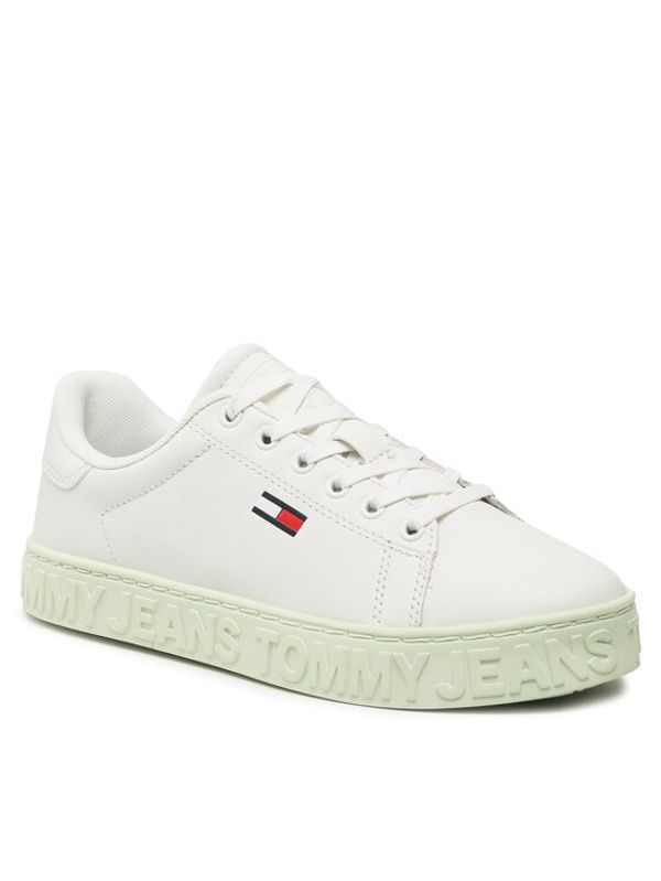 Tommy Jeans Tommy Jeans Сникърси Cool Tommy Jeans Sneaker Season EN0EN02132 Бял