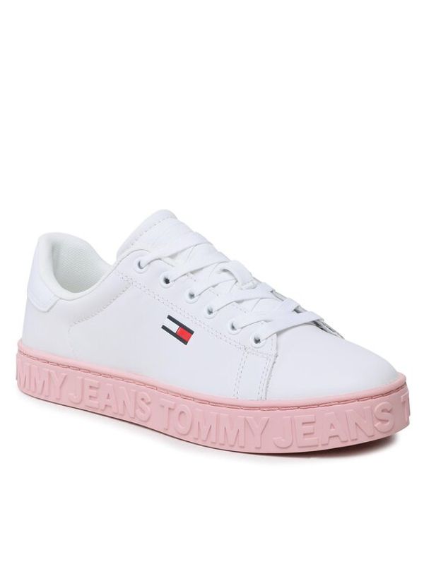 Tommy Jeans Tommy Jeans Сникърси Cool Tommy Jeans Sneaker Season EN0EN02132 Бял