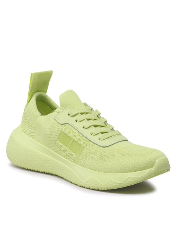 Tommy Jeans Tommy Jeans Сникърси Flexi Contrast Brand EN0EN02139 Зелен