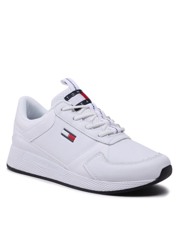 Tommy Jeans Tommy Jeans Сникърси Flexi Runner Ess EM0EM01080 Бял
