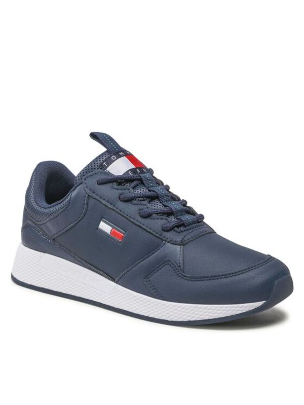 Tommy Jeans Tommy Jeans Сникърси Flexi Runner Ess EM0EM01080 Тъмносин