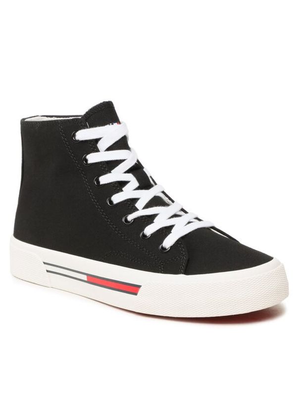 Tommy Jeans Tommy Jeans Сникърси Mc Wmns EN0EN02087 Черен
