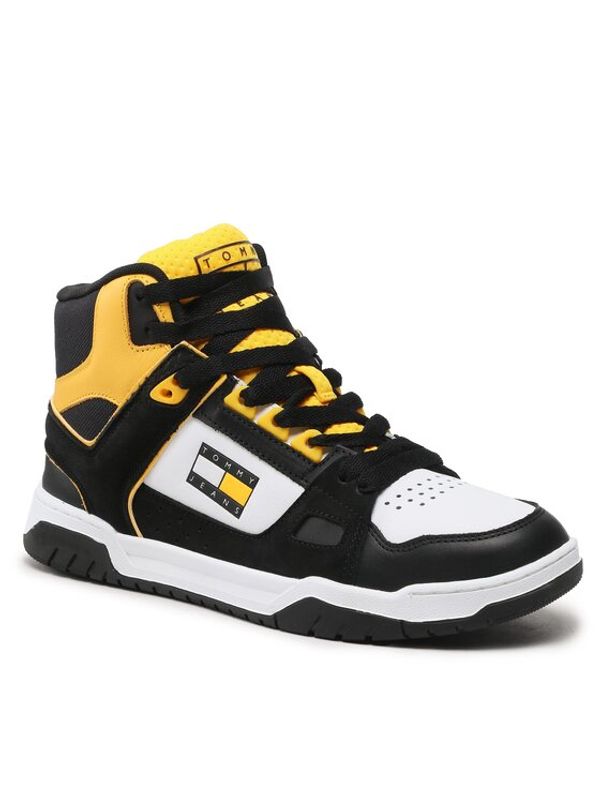 Tommy Jeans Tommy Jeans Сникърси Mid Cut Skater EM0EM01108 Черен