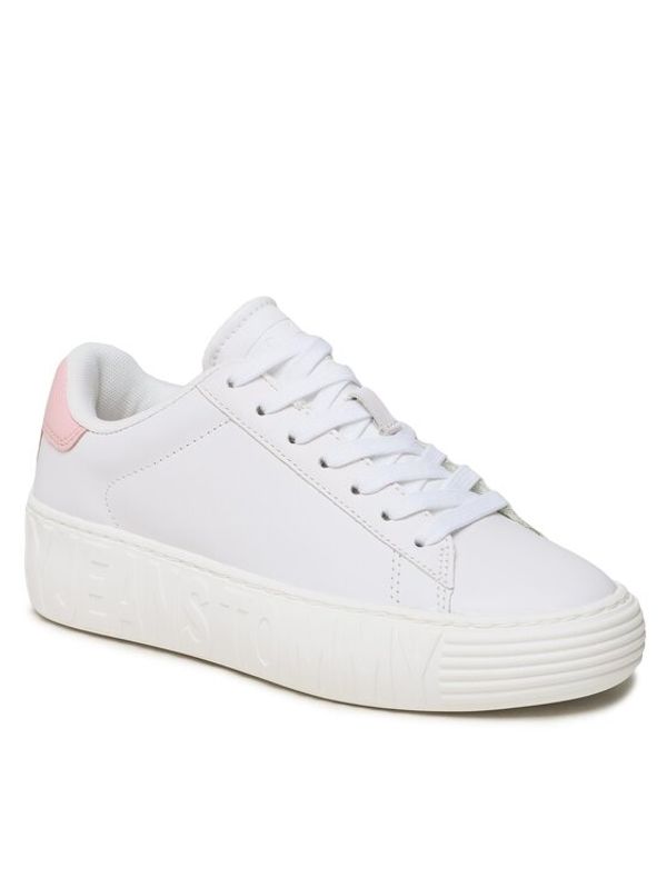 Tommy Jeans Tommy Jeans Сникърси New Cupsole Leather EN0EN02137 Бял