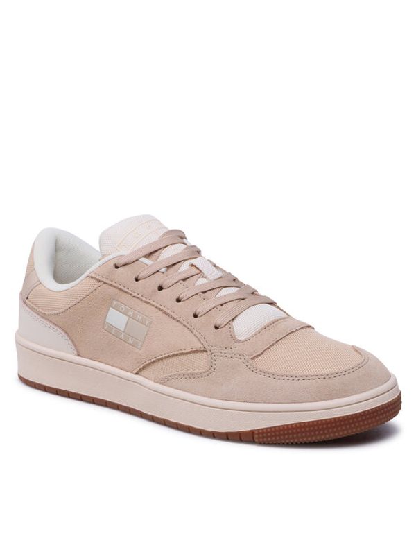 Tommy Jeans Tommy Jeans Сникърси Retro Cupsole Suede EM0EM01161 Бежов