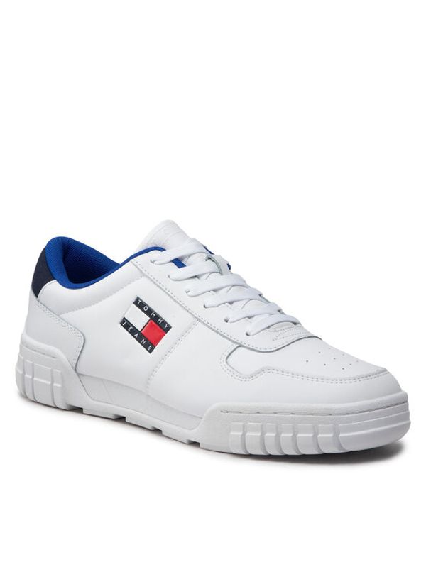 Tommy Jeans Tommy Jeans Сникърси Retro Leather Cupsole EM0EM01068 Бял