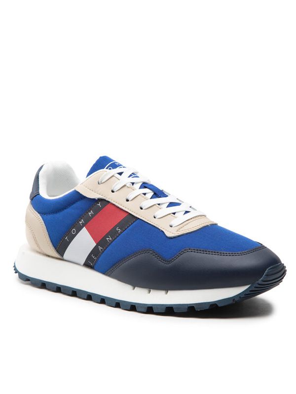 Tommy Jeans Tommy Jeans Сникърси Retro Runner Core EM0EM01014 Син