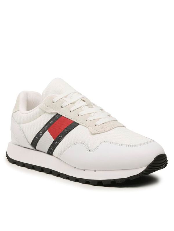 Tommy Jeans Tommy Jeans Сникърси Retro Runner Ess EM0EM01081 Бял