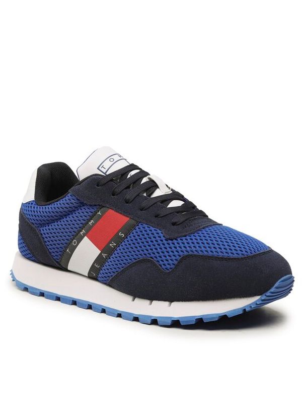 Tommy Jeans Tommy Jeans Сникърси Retro Runner Mesh EM0EM01172 Тъмносин