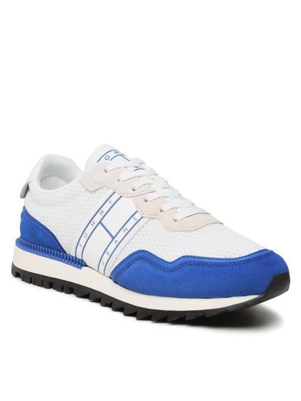 Tommy Jeans Tommy Jeans Сникърси Runner Mix Material EM0EM01167 Бял