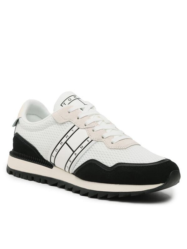 Tommy Jeans Tommy Jeans Сникърси Runner Mix Material EM0EM01167 Черен