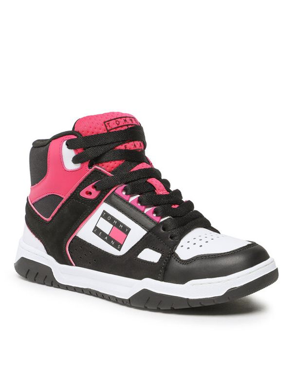 Tommy Jeans Tommy Jeans Сникърси Skate Mid EN0EN02027 Черен