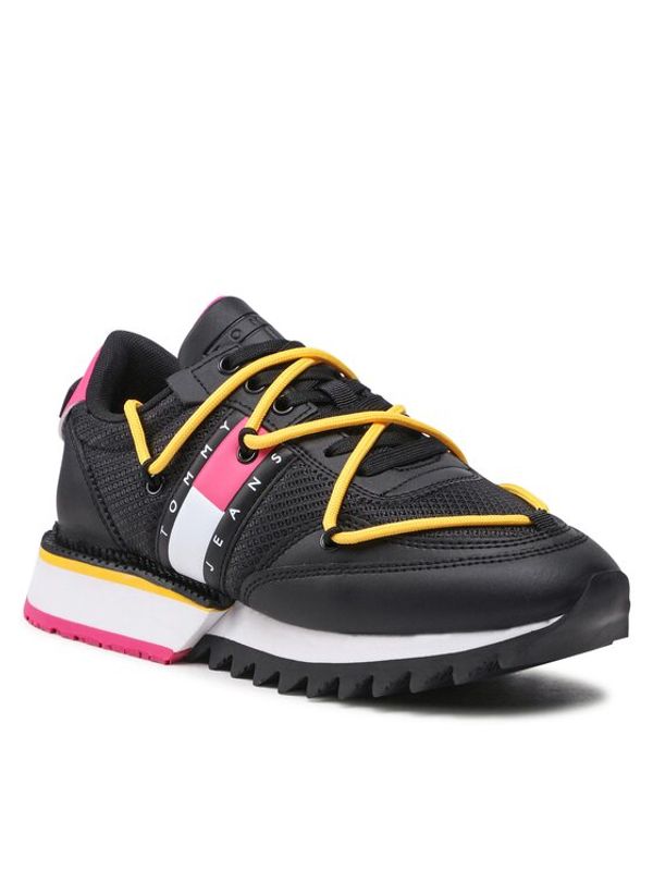 Tommy Jeans Tommy Jeans Сникърси Sneaker Cleated EN0EN02056 Черен