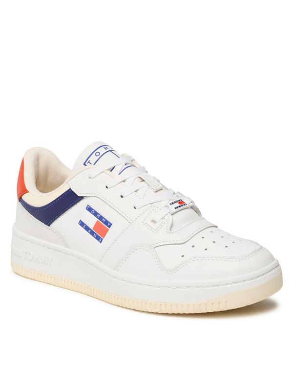 Tommy Jeans Tommy Jeans Сникърси Tjm Basket Premium EM0EM01216 Бял