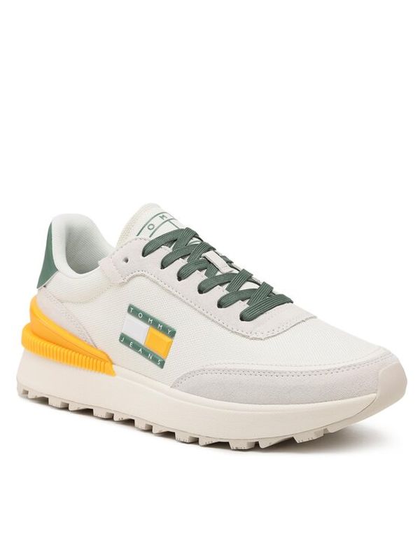 Tommy Jeans Tommy Jeans Сникърси Tjm Tech Runner Metalic Mix EM0EM01300 Бежов