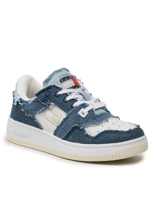 Tommy Jeans Tommy Jeans Сникърси Tjw Basket Denim Layering EN0EN02347 Син