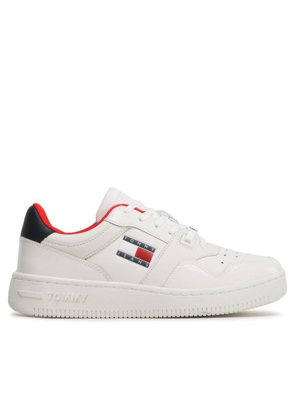 Tommy Jeans Tommy Jeans Сникърси Tjw Retro Basket EN0EN02206 Екрю
