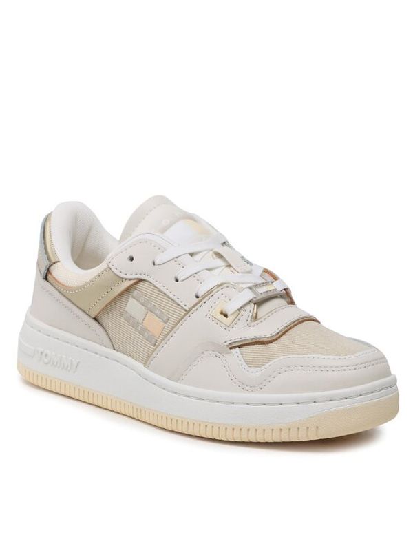 Tommy Jeans Tommy Jeans Сникърси Tjw Retro Basket EN0EN02356 Екрю