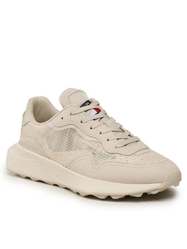Tommy Jeans Tommy Jeans Сникърси Tjw Translucent Runner EM0EM01222 Бежов