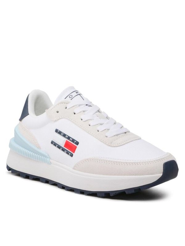 Tommy Jeans Tommy Jeans Сникърси Wmn Tech Runner EN0EN02028 Бял
