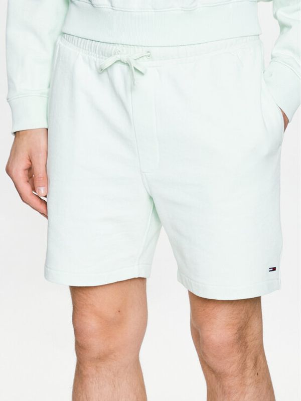 Tommy Jeans Tommy Jeans Спортни шорти College Pop Surfer DM0DM16331 Зелен Regular Fit