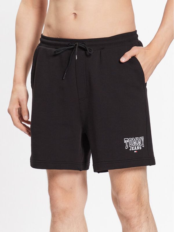 Tommy Jeans Tommy Jeans Спортни шорти Entry Price Beach DM0DM16876 Черен Regular Fit