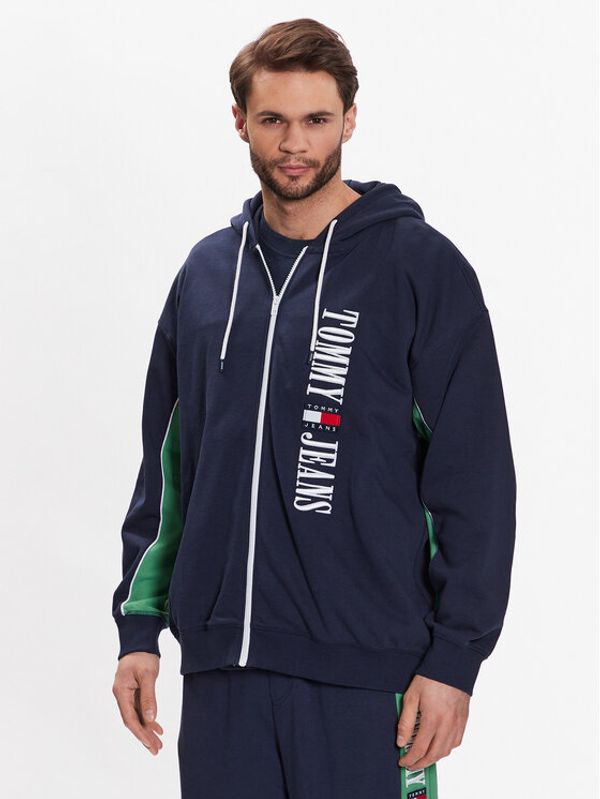 Tommy Jeans Tommy Jeans Суитшърт Archive DM0DM16374 Тъмносин Oversize