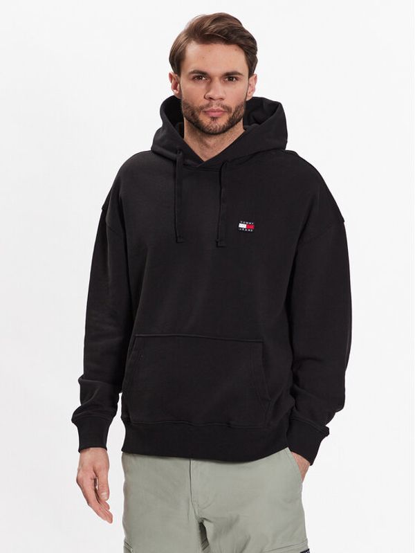Tommy Jeans Tommy Jeans Суитшърт Badge DM0DM16369 Черен Relaxed Fit