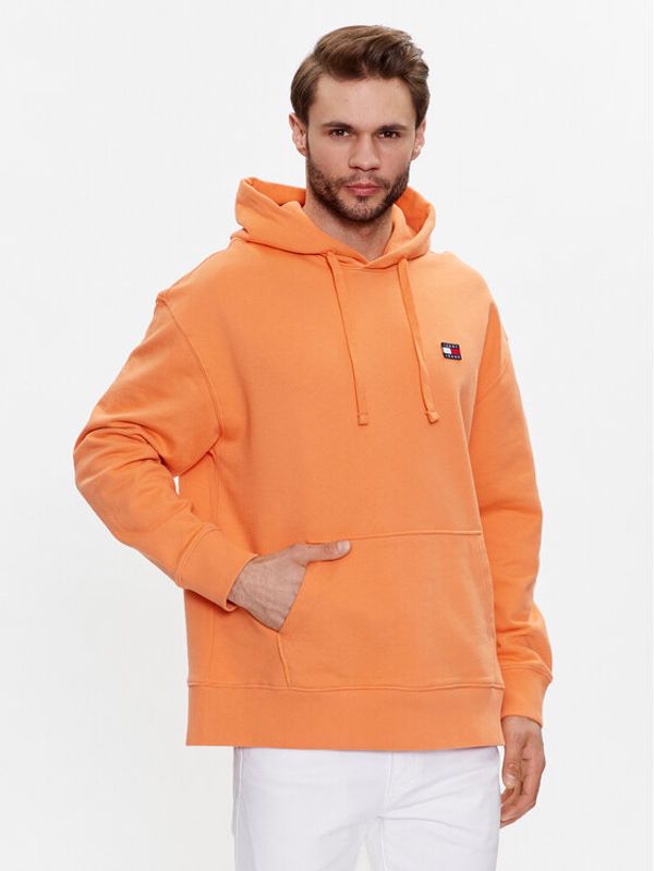 Tommy Jeans Tommy Jeans Суитшърт Badge DM0DM16369 Оранжев Relaxed Fit