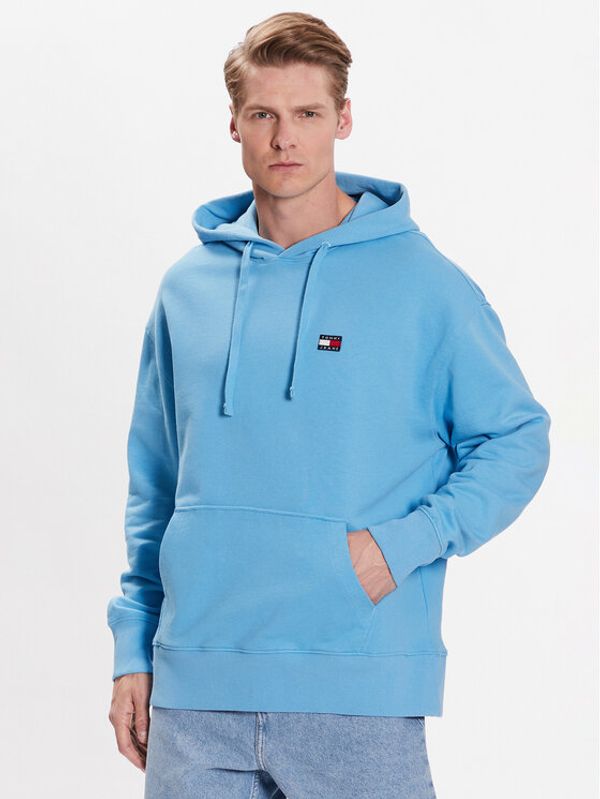 Tommy Jeans Tommy Jeans Суитшърт Badge DM0DM16369 Син Relaxed Fit