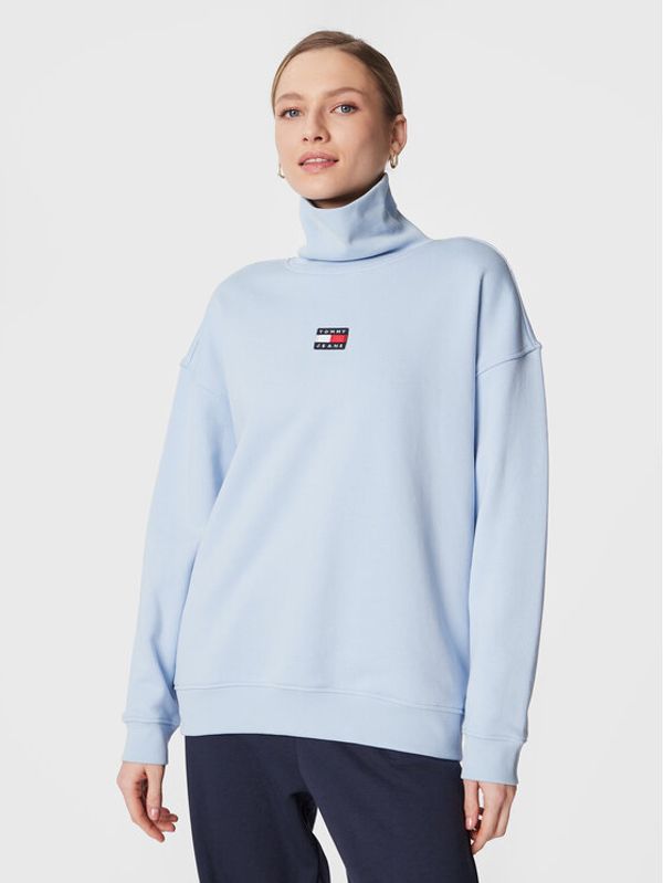 Tommy Jeans Tommy Jeans Суитшърт Badge DW0DW14855 Син Oversize