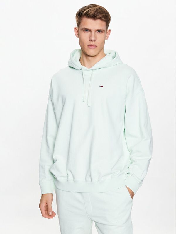 Tommy Jeans Tommy Jeans Суитшърт Collage DM0DM16371 Зелен Relaxed Fit