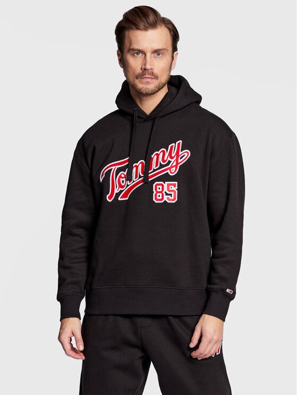 Tommy Jeans Tommy Jeans Суитшърт College DM0DM15711 Черен Relaxed Fit