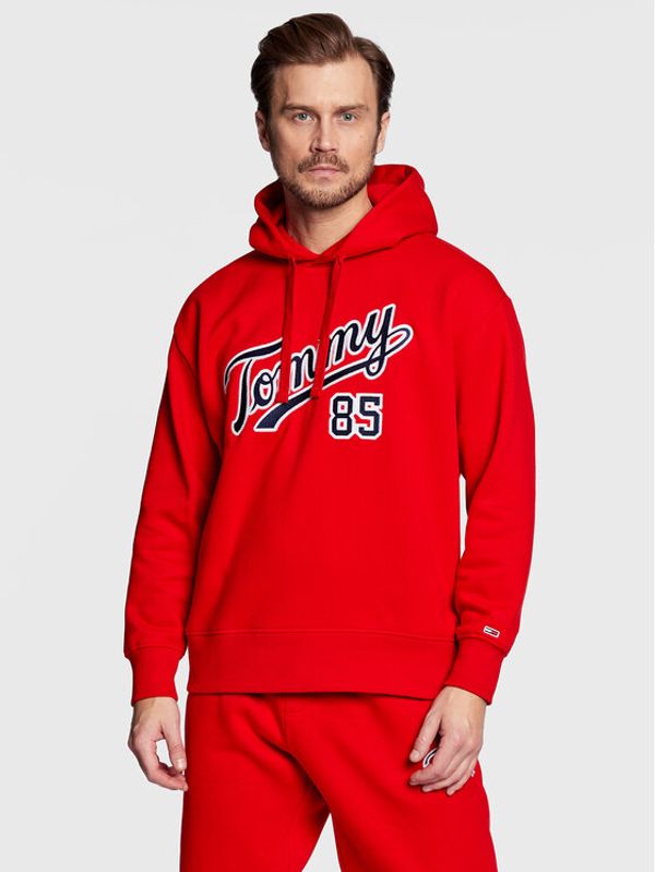 Tommy Jeans Tommy Jeans Суитшърт College DM0DM15711 Червен Relaxed Fit