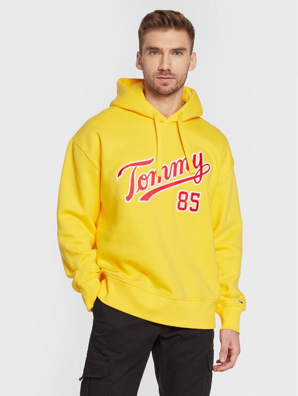 Tommy Jeans Tommy Jeans Суитшърт College DM0DM15711 Жълт Relaxed Fit