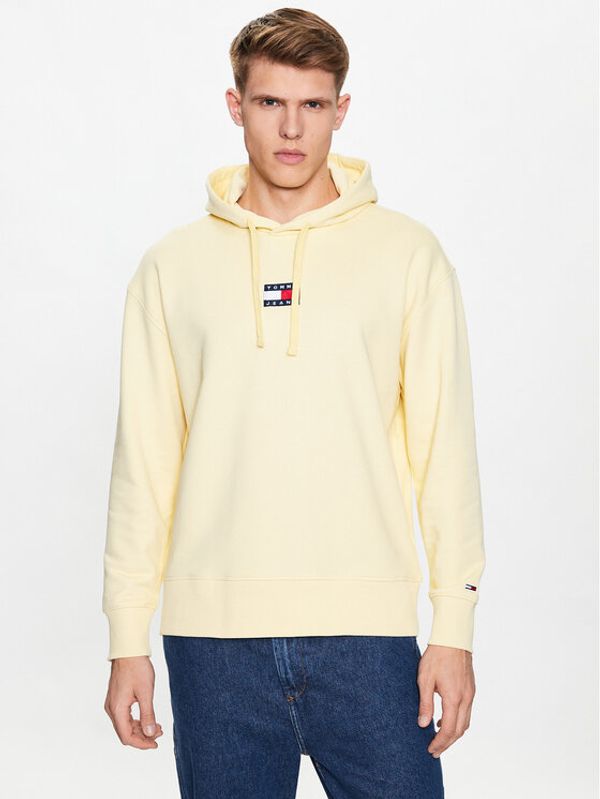 Tommy Jeans Tommy Jeans Суитшърт College DM0DM16384 Жълт Relaxed Fit