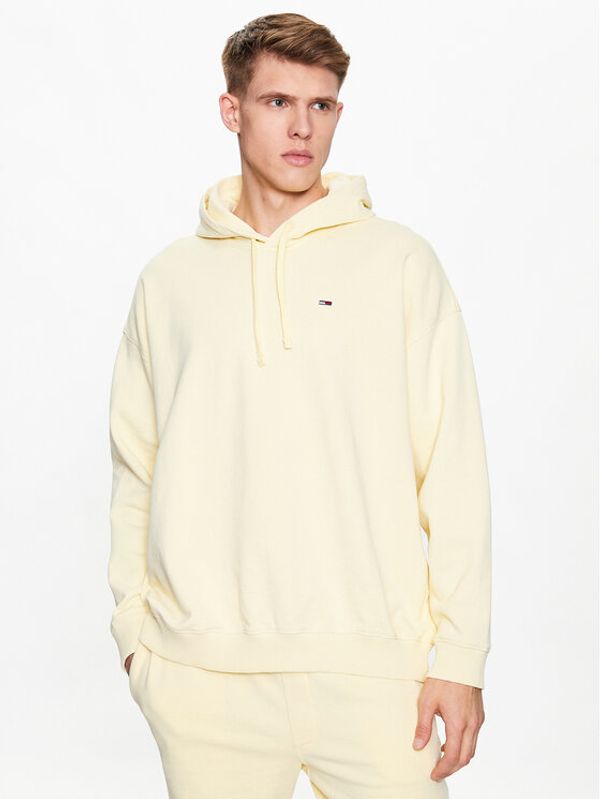 Tommy Jeans Tommy Jeans Суитшърт Collegie DM0DM16371 Жълт Relaxed Fit