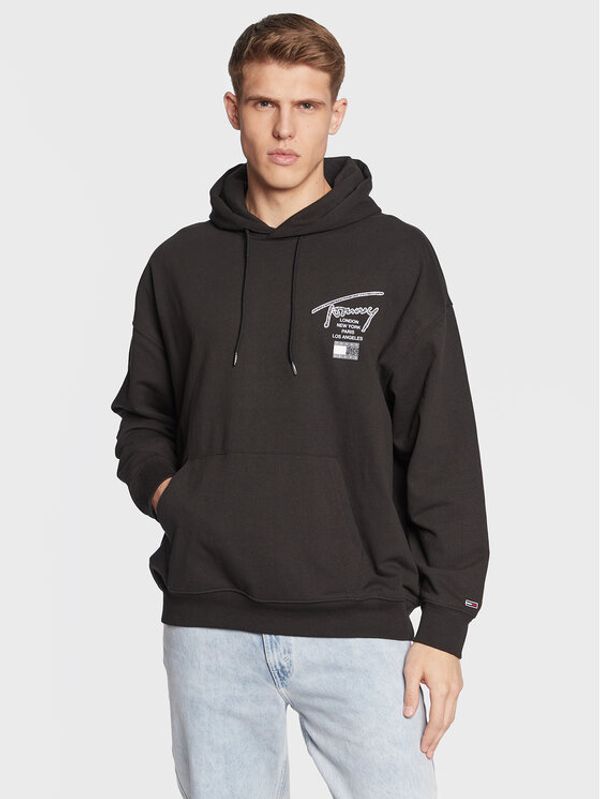Tommy Jeans Tommy Jeans Суитшърт DM0DM15693 Черен Relaxed Fit