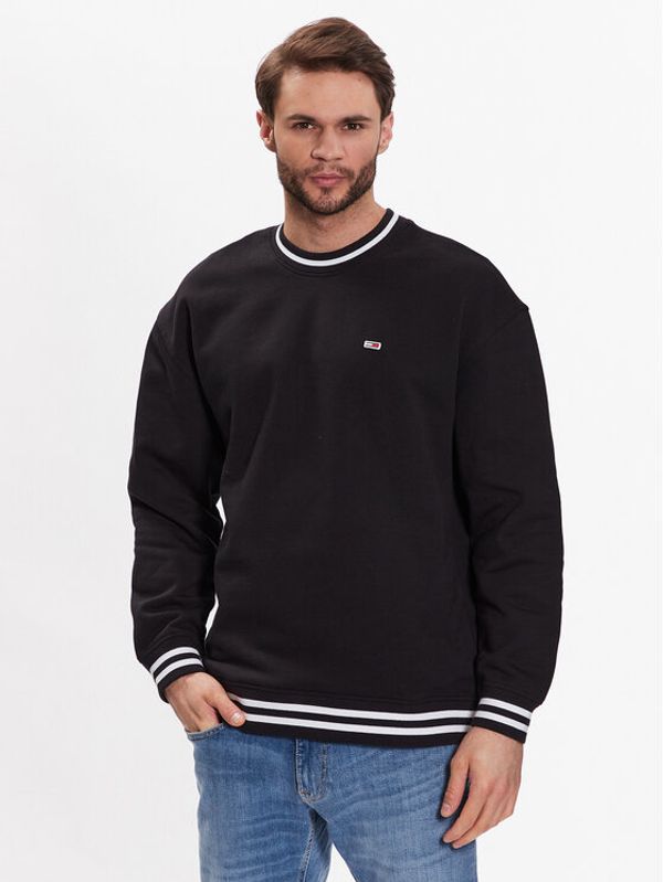 Tommy Jeans Tommy Jeans Суитшърт DM0DM16358 Черен Relaxed Fit