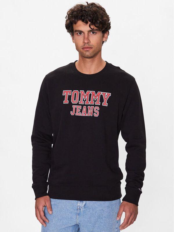 Tommy Jeans Tommy Jeans Суитшърт DM0DM16366 Черен Regular Fit