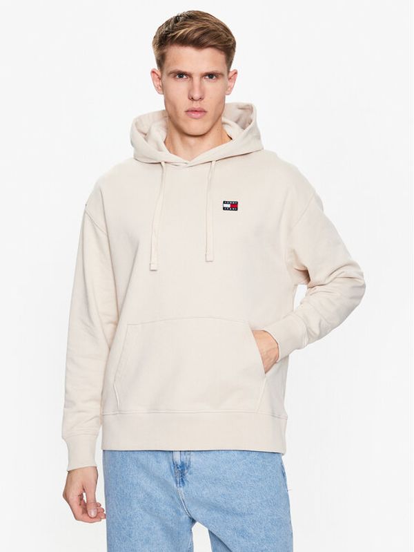 Tommy Jeans Tommy Jeans Суитшърт DM0DM16369 Бежов Relaxed Fit