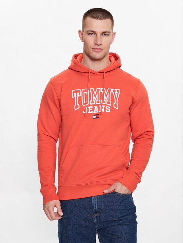 Tommy Jeans Tommy Jeans Суитшърт DM0DM16792 Оранжев Regular Fit