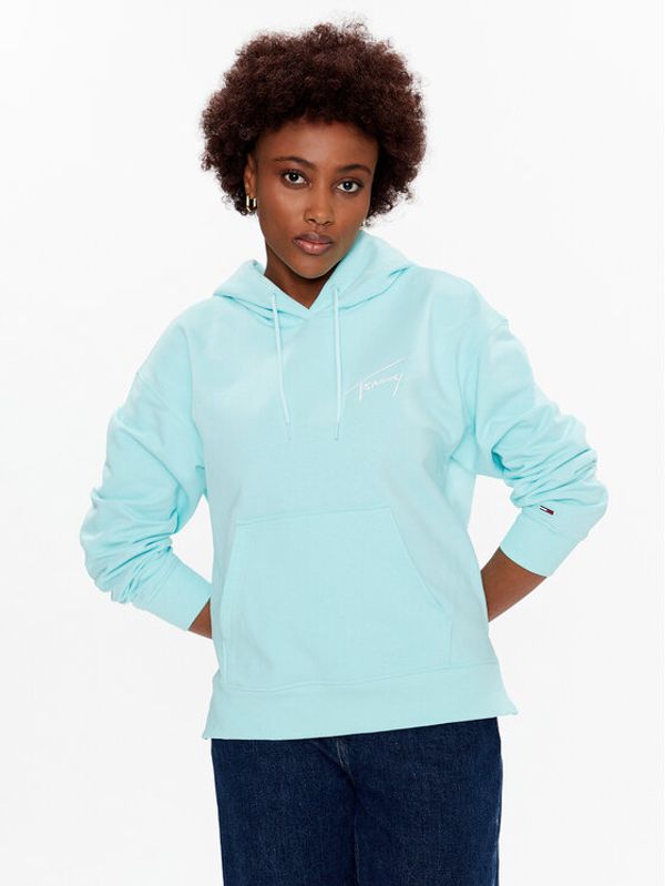 Tommy Jeans Tommy Jeans Суитшърт DW0DW14853 Син Relaxed Fit