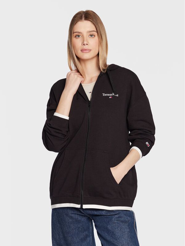 Tommy Jeans Tommy Jeans Суитшърт DW0DW14856 Черен Oversize